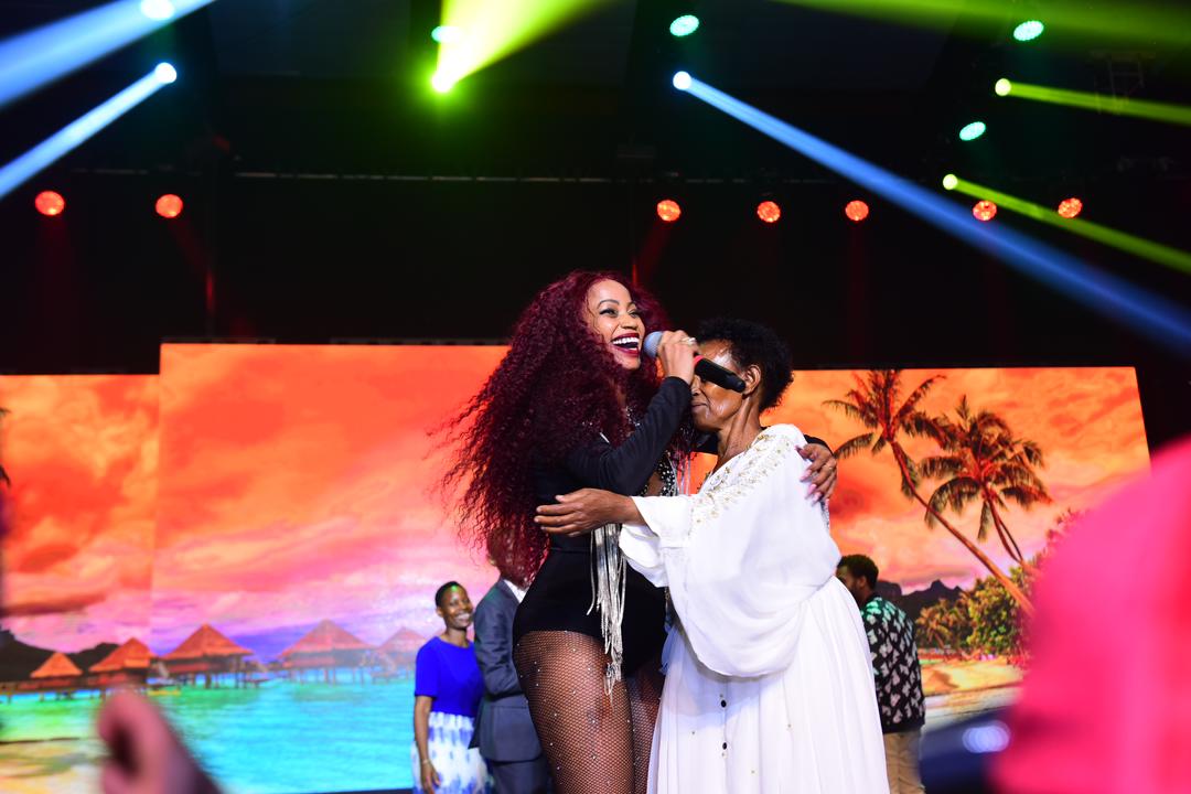 Sheebah and Mother 