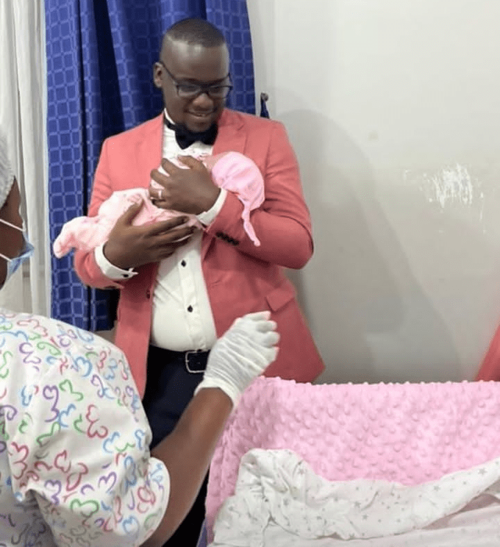 Emeka The Romantic Mukiga, Wife Mackline Asiimire Welcome First Child