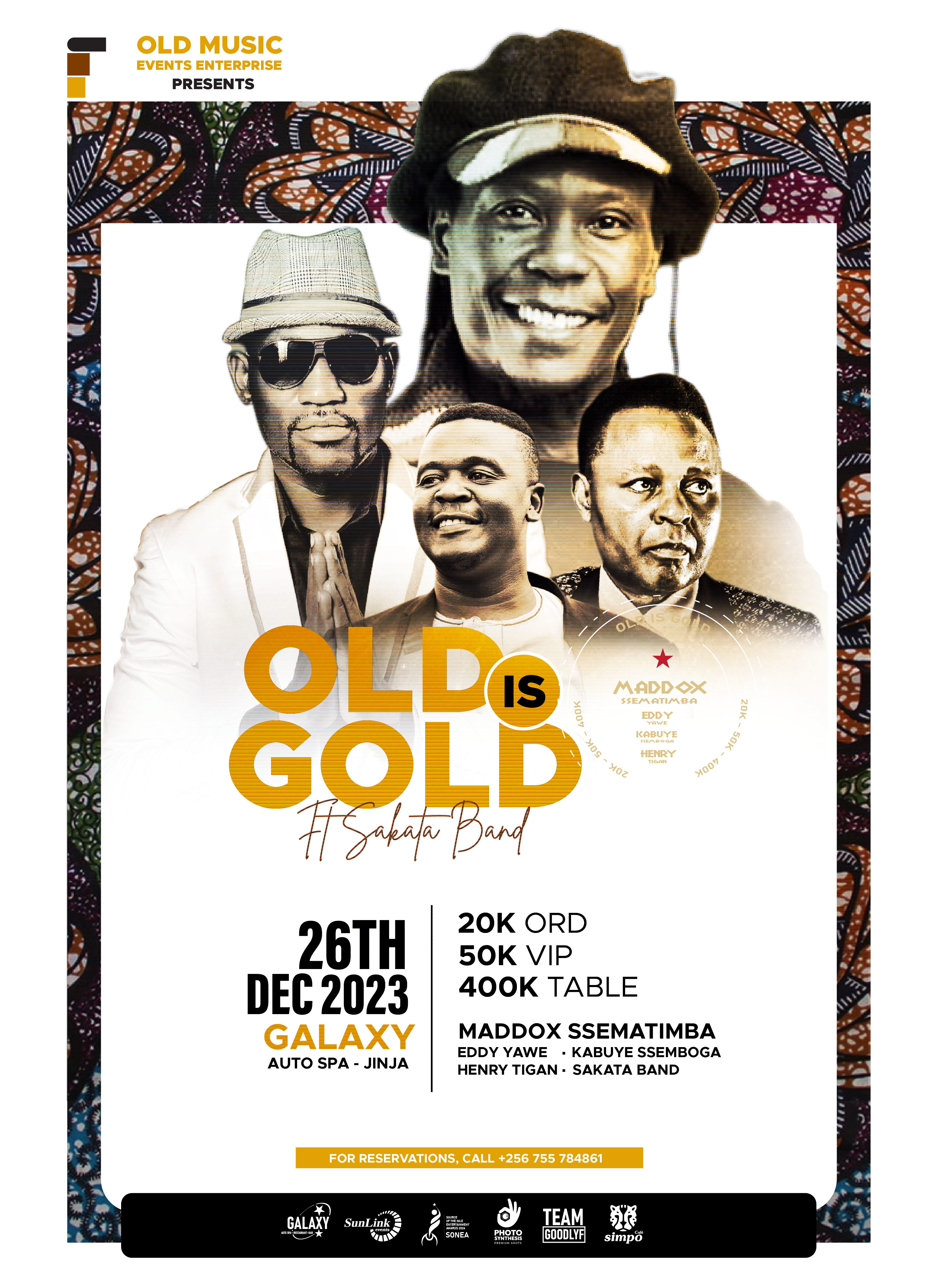 Old is Gold event in Jinja
