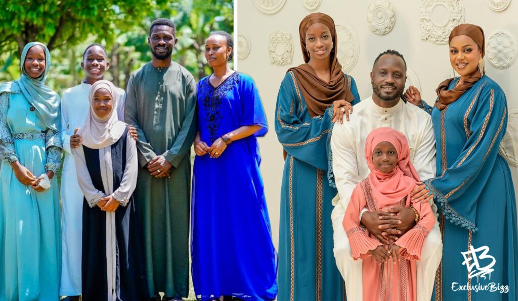 Bobi Wine and Bebe Cool Families, Eid-ul-Fitr